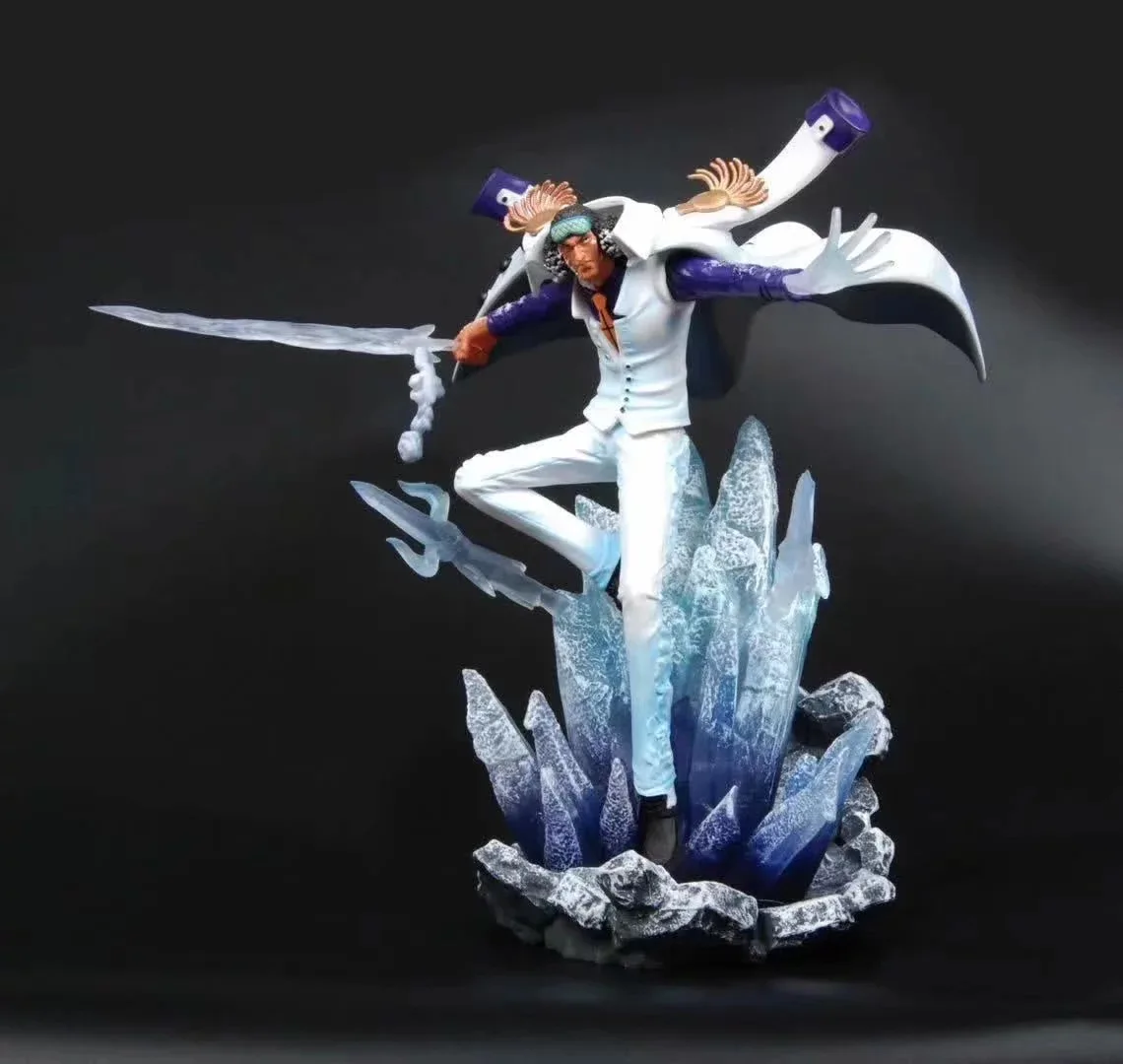 

GK One Piece Aokiji Kuzan Battle Ver .PVC Action Figure Collection Model Toy