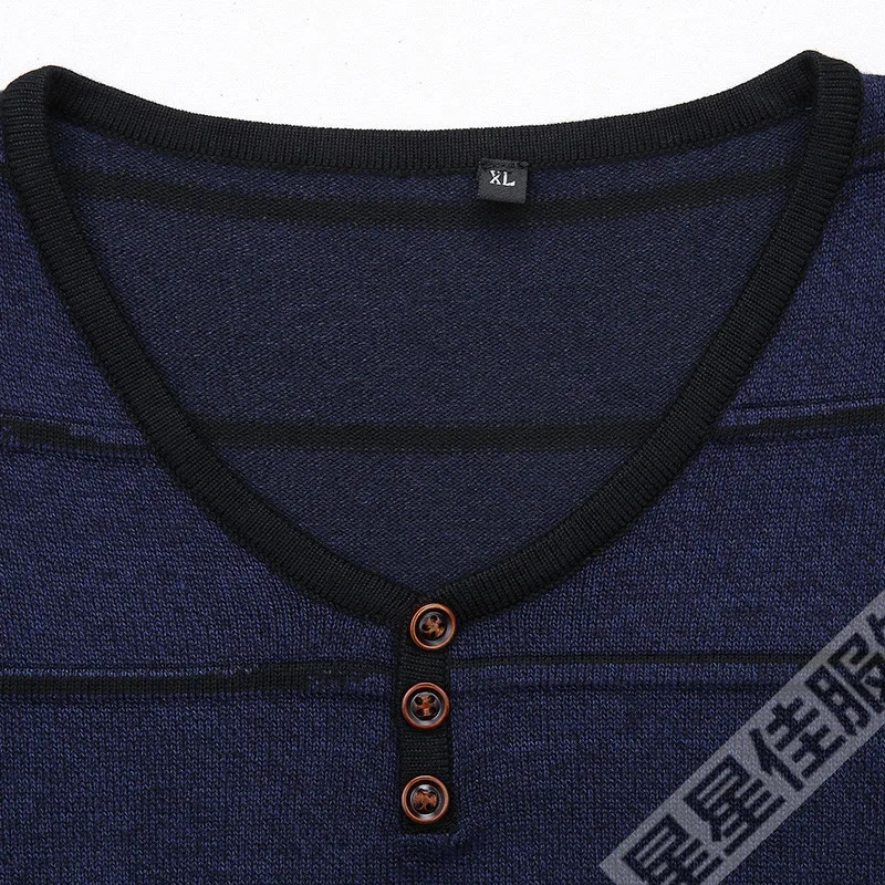 Новый плюс размер 8XL 6XL 5XL новый корейский модный свитер джемпер мужской вязаный