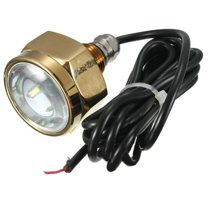 

IP68 9 LED 27W underwater light ship speedboat yacht Waterproof Light Light color: white