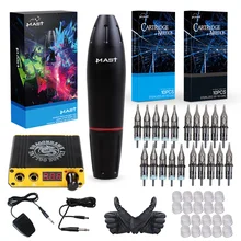 DragonHawk Tattoo Kit Mast Pen Power Permanent Makeup Rotary Machine  Cartridge Needles Tattoo Supplies Set