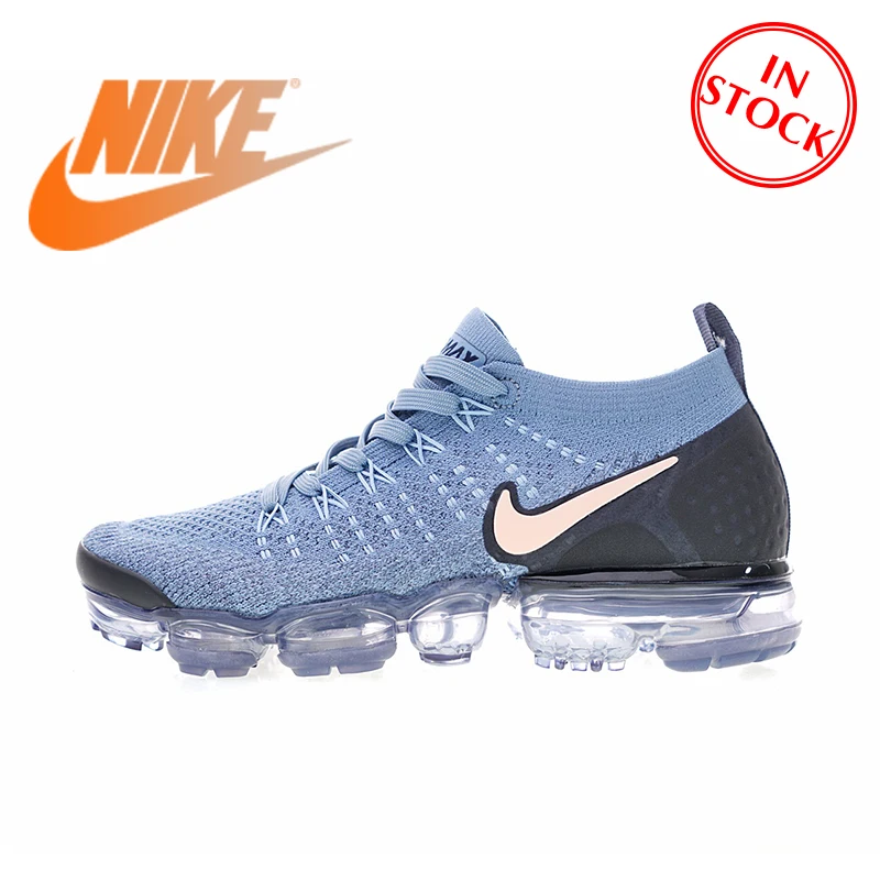 

Official Authentic NIKE Air Max Vapormax Flyknit Women's Running Shoes Outdoor Sports Shoes Full Palm Cushioning Comfort 942843