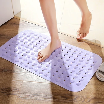 

Non-slip Foot Massage Bathroom Mat Environmentally Shower Suction Cup Mat Home Multi-function Foor Door Bathtub Bathroom Mat