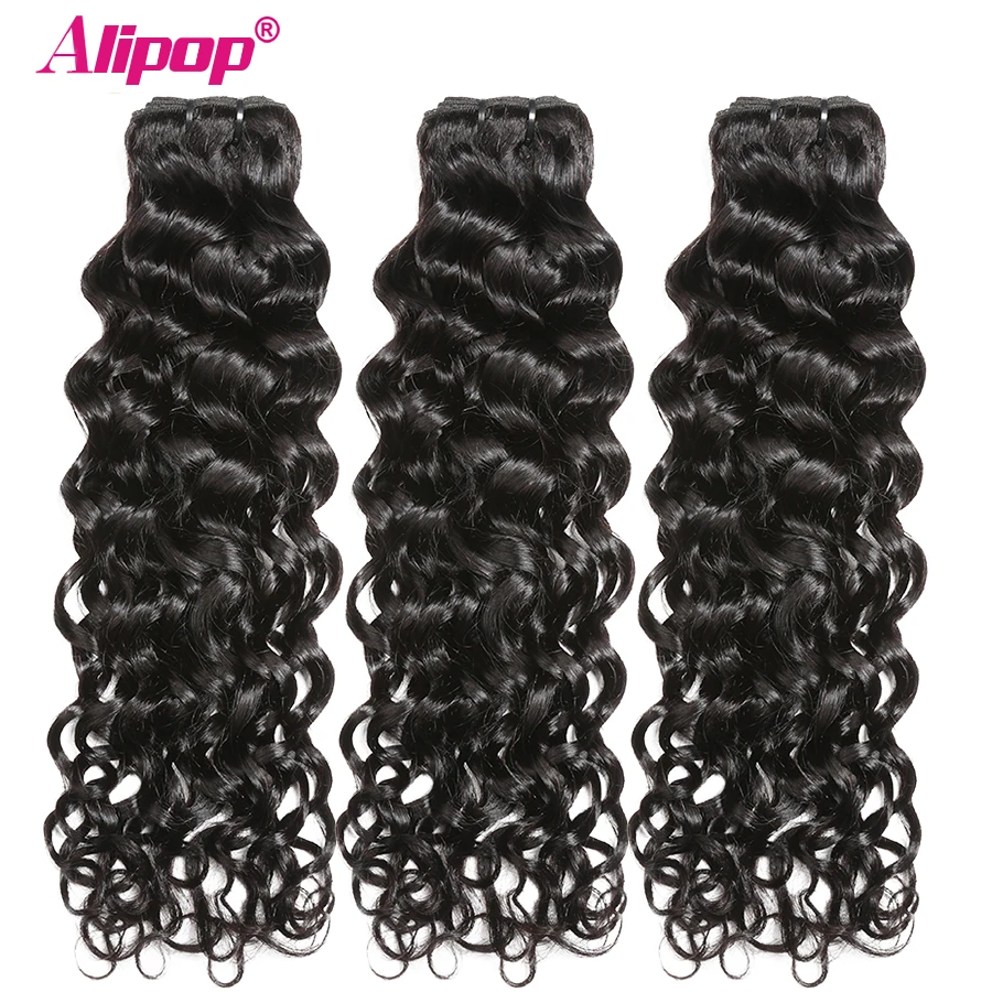 Alipop Hair Peruvian Hair Bundles Water Wave 1 3 Human Hair