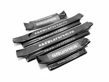 

high quality stainless steel Door Sill Scuff Plate Welcome Pedal for Toyota 4Runner 2010-2020 Car Styling