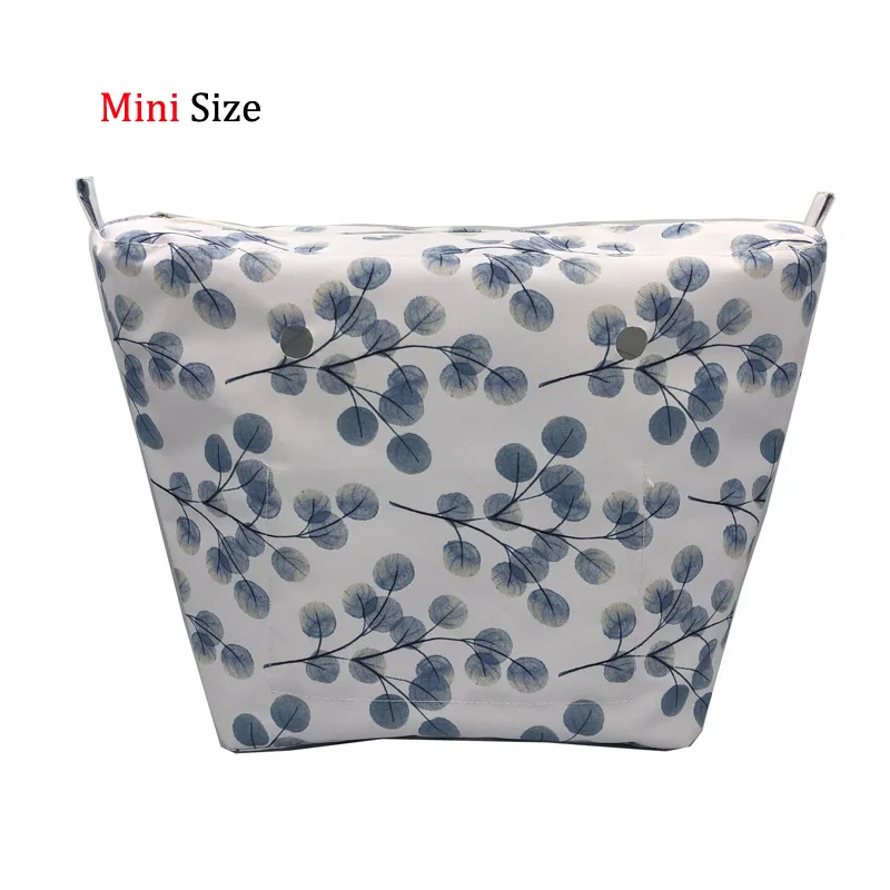 Summer Classic Mini Lining Zipper Waterproof Pocket Colorful inner insert interior for obag o bag EVA women handbag accessories 