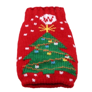 Arbol De Navidad украшения для дома Gingerman пивная бутылка вязаный чехол Снежинка вечерние Рождественские Украшения Стола Санта мешок украшения - Цвет: 998347