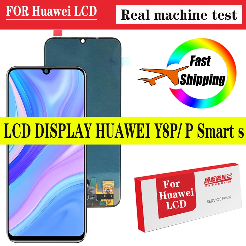 100% Оригинальный 6 3 &quotдля Huawei Y8p 2020 LCD AQM-LX1 Y8P дисплей Enjoy 10s ЖК-дисплей с сенсорным
