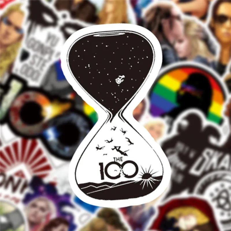 50 шт./лот, Набор наклеек для ТВ-шоу 100, Подарочная игрушка, забавная наклейка для косплея, скрапбукинг, сделай сам, наклейки для телефона, ноутбука, водонепроницаемые