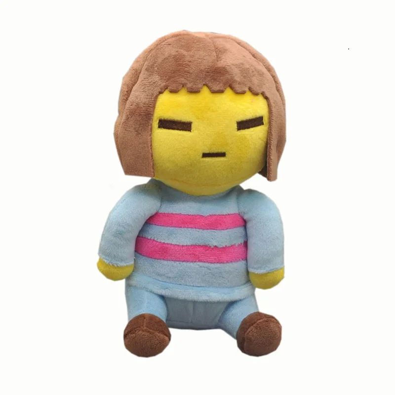 Undertale плюшевые игрушки Chara Frisk игры Мягкие плюшевые игрушки для Дети Детские подарки - Цвет: Frisk