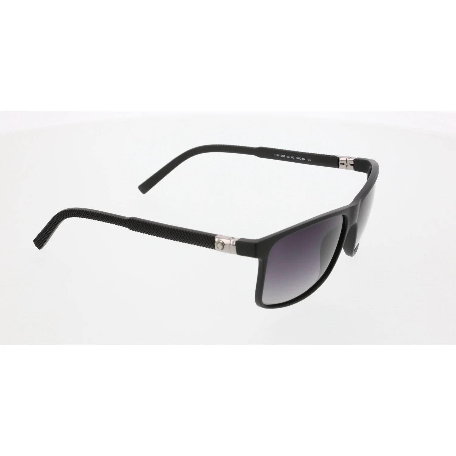 

Men's sunglasses hw 1909 02 bone black organic square 56-16-135 hawk