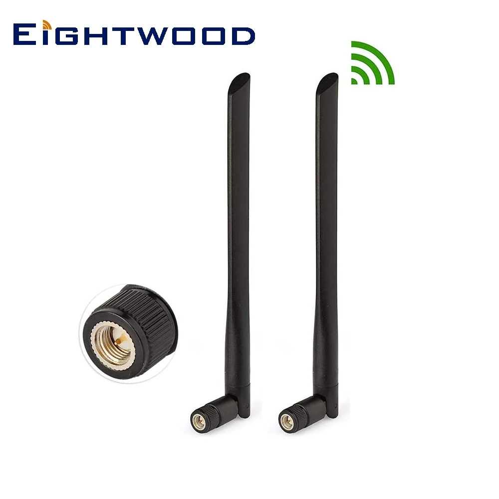 Eightwood 2 шт. 4G LTE Omni SMA Мужская антенна для детской дистанционной IP-камеры автомобиля