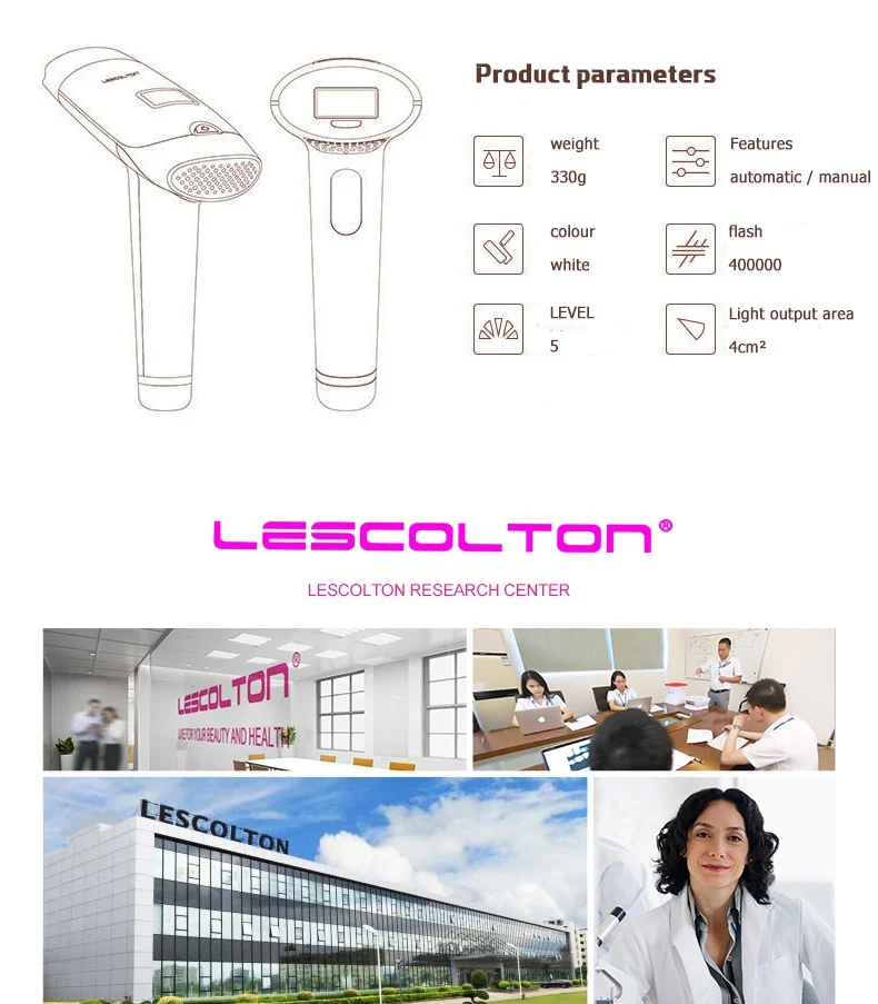 Lescolton t009i 1900000 снимков можно выбрать IPL epilador lcd дисплей машина лазерный постоянный бикини триммер электрический IPL эпилятор