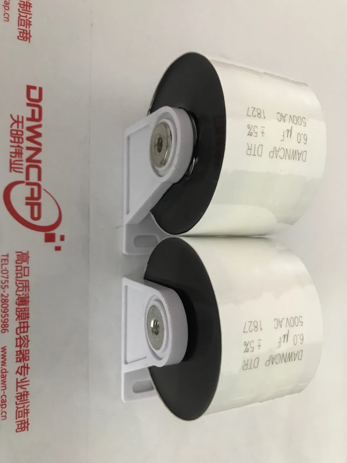 500VAC 1200VDC 6 мкФ высокого напряжения резонансный конденсатор с алюминиевой