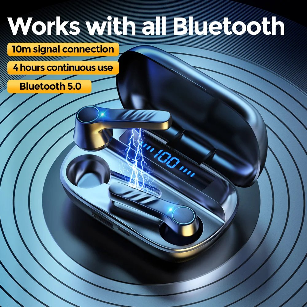 Наушники для смартфона i12 TWS беспроводные наушники 5 0 Bluetooth Игровые с микрофоном