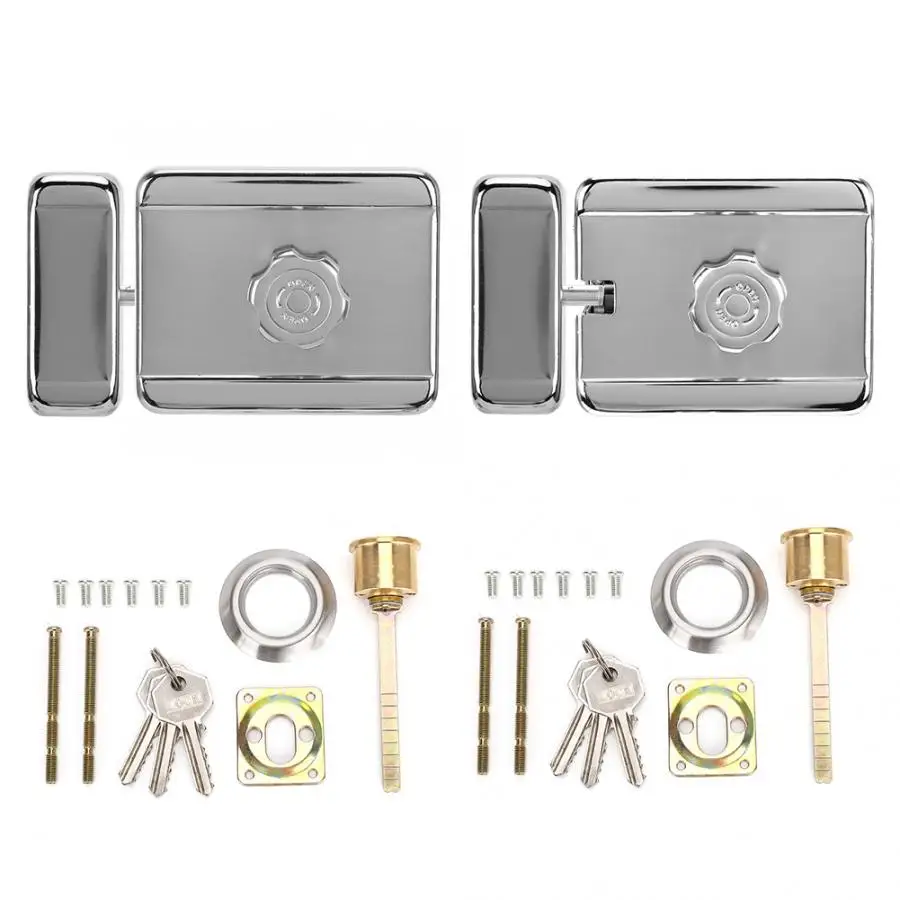 Электрический бесшумный дверной замок для дверного звонка система контроля