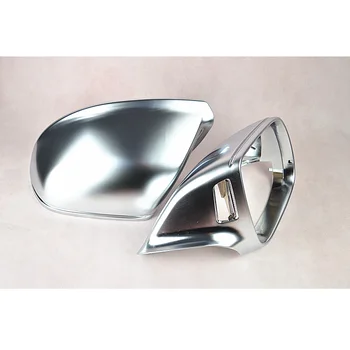

Rearview Mirror Case Side Mirror Shell Chrome Matt Cover For Audi Q5 Q7 Side Assist Lane Change One Pair