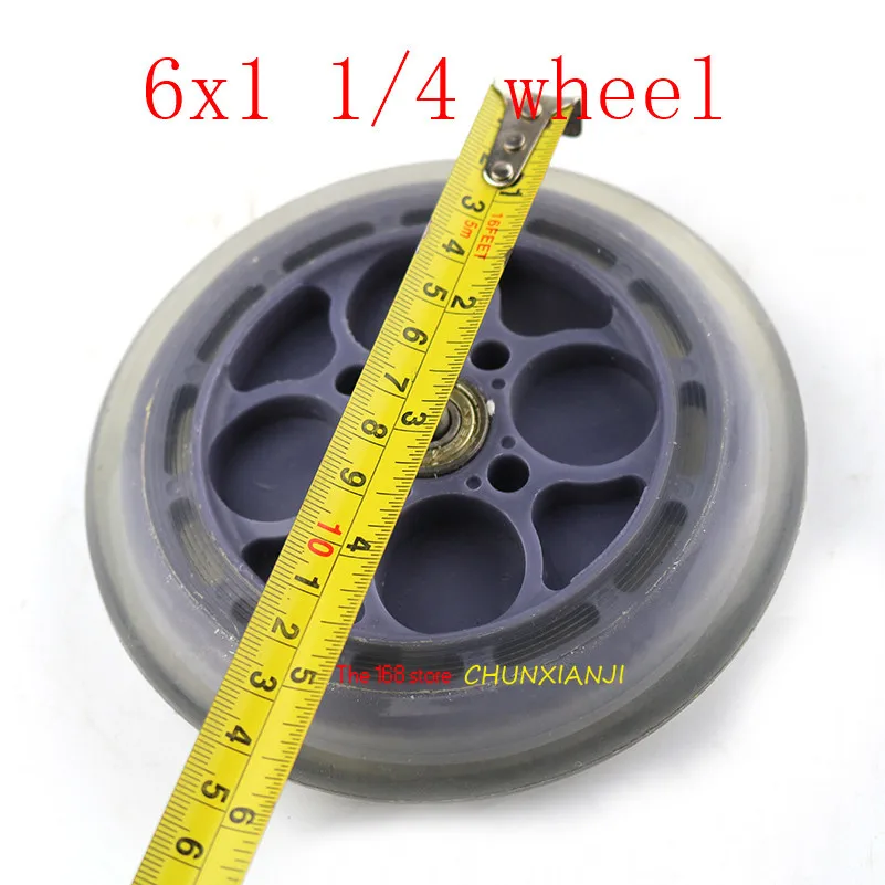 

Lightning shipment 6x1 1/4 tyre 150MM Scooter Wheel Electric Scooter 6 Inch Pneumatic TireAp