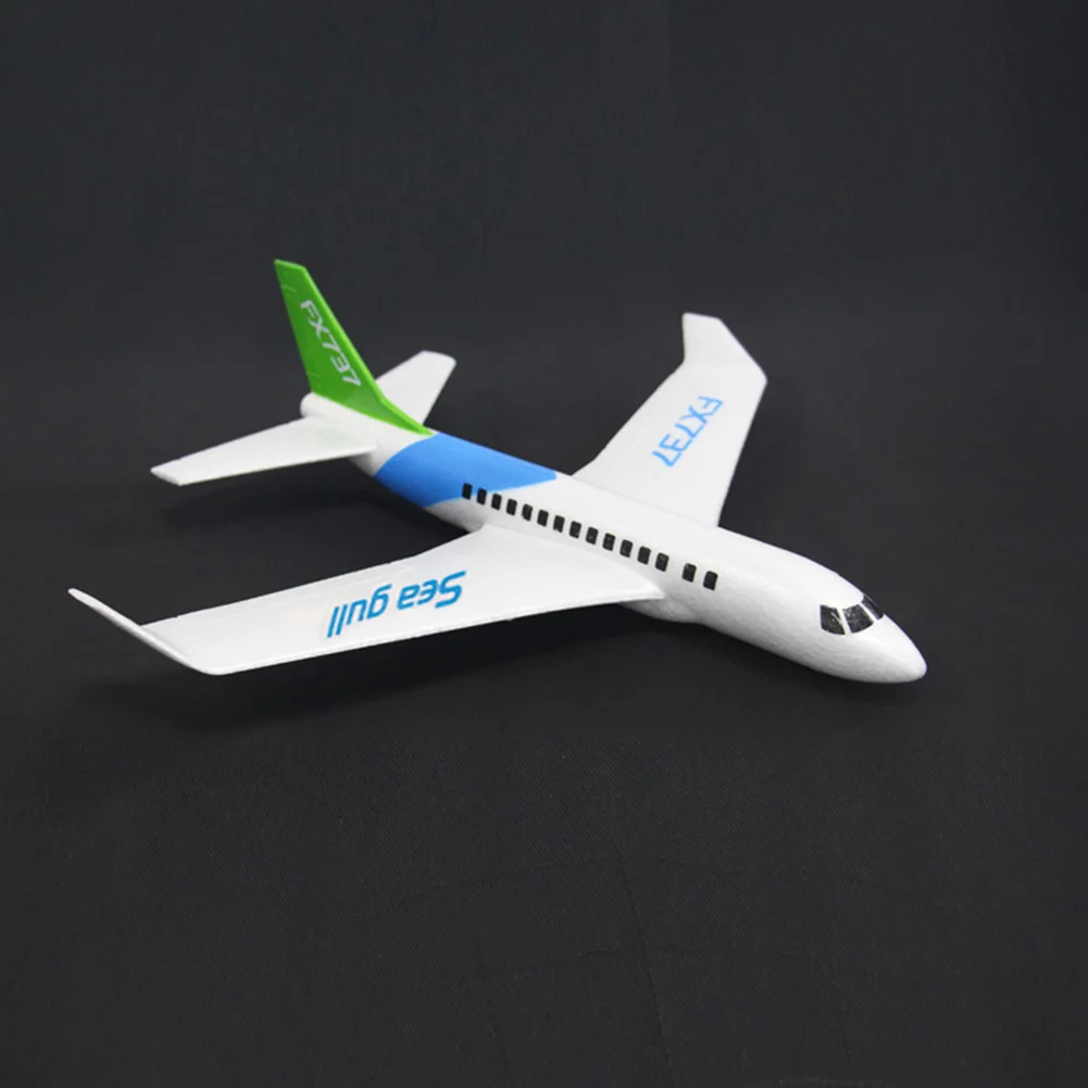 Обучающая модель Забавный FX-737 480 мм размах крыльев хватать руками планер фиксированное крыло RC гоночный самолет DIY игрушка идеальный дизайн fuselage