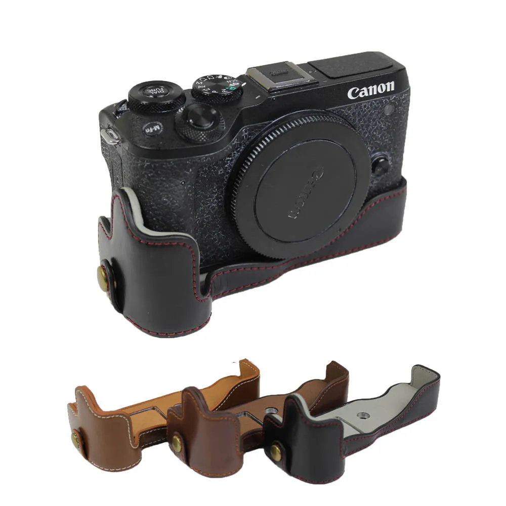Nuovo Sacchetto Della Macchina Fotografica Metà Del Corpo Per Canon Eos M6 Ii Eosm6 Ii M6 Mark Ii Cassa Della Macchina Fotografica Di Protezione Della
