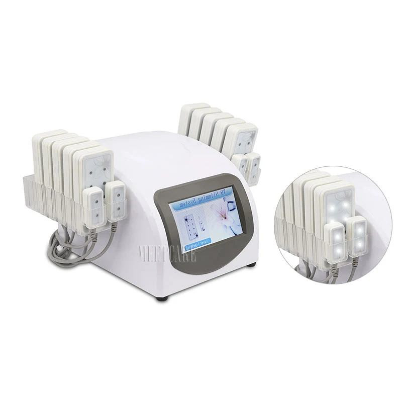 Professional Lipo Laser Slimming Machines Portable Home use 14 Pads Lipolaswer Beauty Loss Weight E