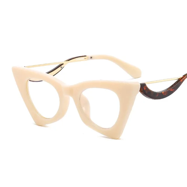 Fashion Cat Eye Womans Optical Glasses Prescription Lens Small Frames Women Transparent Glasses  Eyeglasses Frames 6