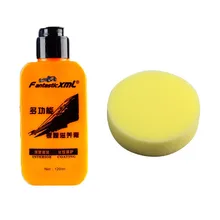Авто& кожа Отремонтированная покрытие паста уход агент салфетки от загрязняющих веществ, не повреждая поры Кожа Губка# BC