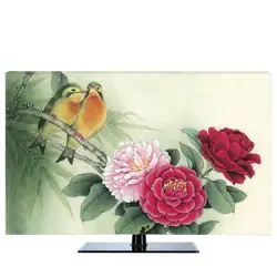 Изготовленный На Заказ 19 "-80" 22 дюймов 75 дюймовый ЖК-экран tv PC крышка декоративная капот занавес цветок водонепроницаемый многоцветный