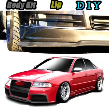 

Car Bumper Lip Front Spoiler Skirt Deflector For Audi A4 S4 RS4 B5 B6 B7 B8 B9 Tune Car Modification Modified Body Kit Lips