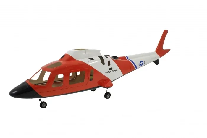 600 размер A109 ARF вертолет из стекловолокна весы Fuselage с металлической системой ретракта