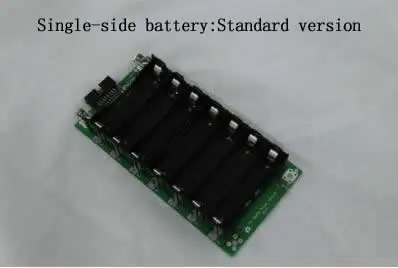 7S силовая стенная Батарейная станция 18650 Батарейный блок параллельный модифицированный источник питания бессварная высокомощная Защитная плата - Цвет: Single side standard