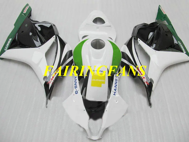 Инжекторный обтекатель комплект для HONDA CBR600RR 09 10 11 12 CBR 600 RR CBR 600RR 2009 2012 Белый Черный Обтекатели кузова+ подарки HG29