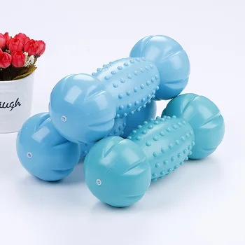 

Pet Dog Toy Water Floating Sound Making Dumbbell TPR Toy Dumbbell Golden Retriever Husky Large Dog Pet Toy Toy
