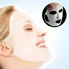 Увлажняющий многоразовый Испарительный лист испаряющий пар белая кожа водонепроницаемый предотвращающий силиконовое покрытие для лица ушной инструмент фиксированная маска