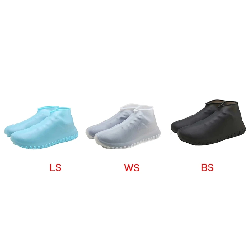Модная обувь, покрытие из водонепроницаемого материала, многоразовое покрытие на обувь от дождя, Резиновые Нескользящие непромокаемые сапоги, мужская и женская обувь, аксессуары