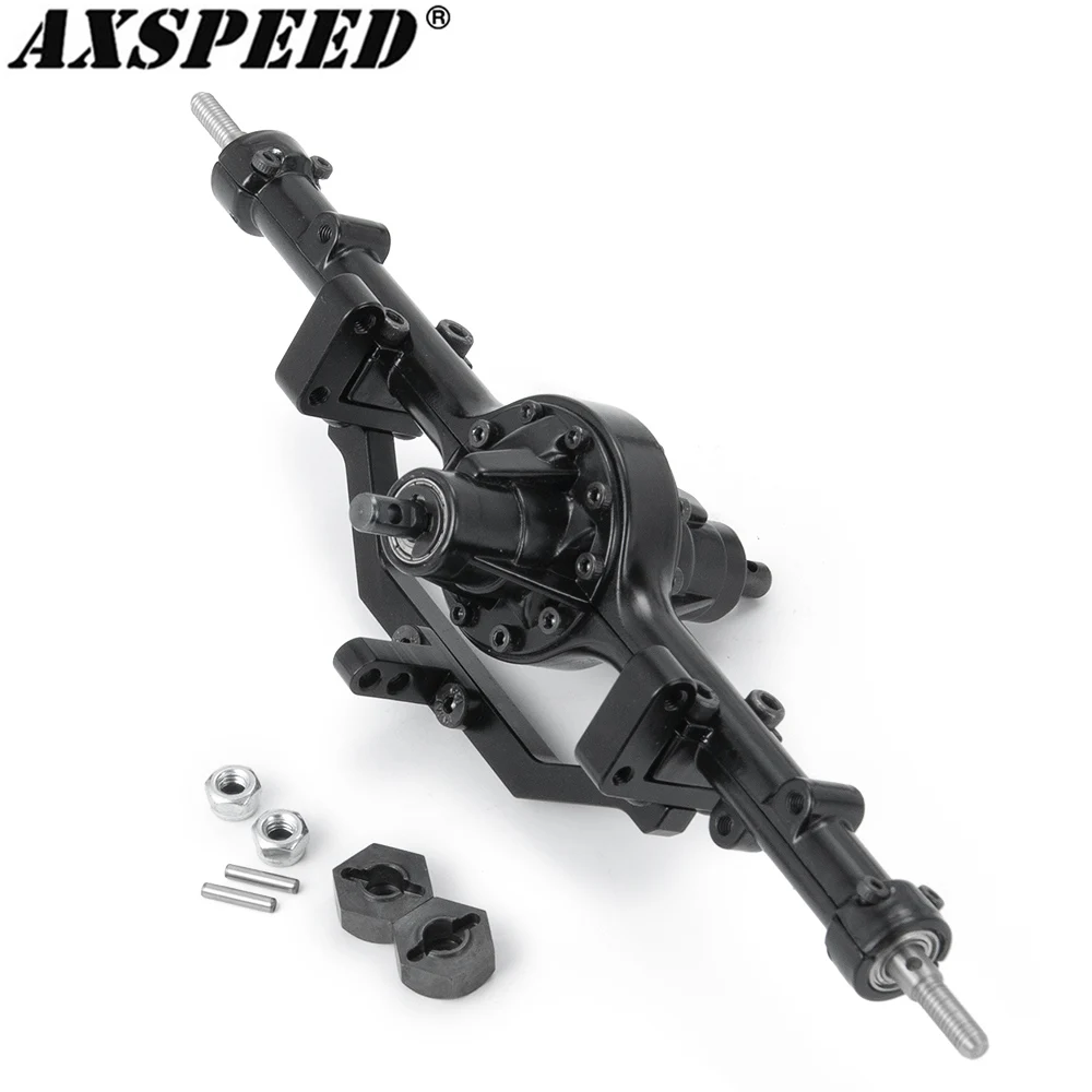 Axspeed Rc Car Metal Axle Complete Middle Axle For 1/10 D90 Rc Crawler Truck Rock Car Axles