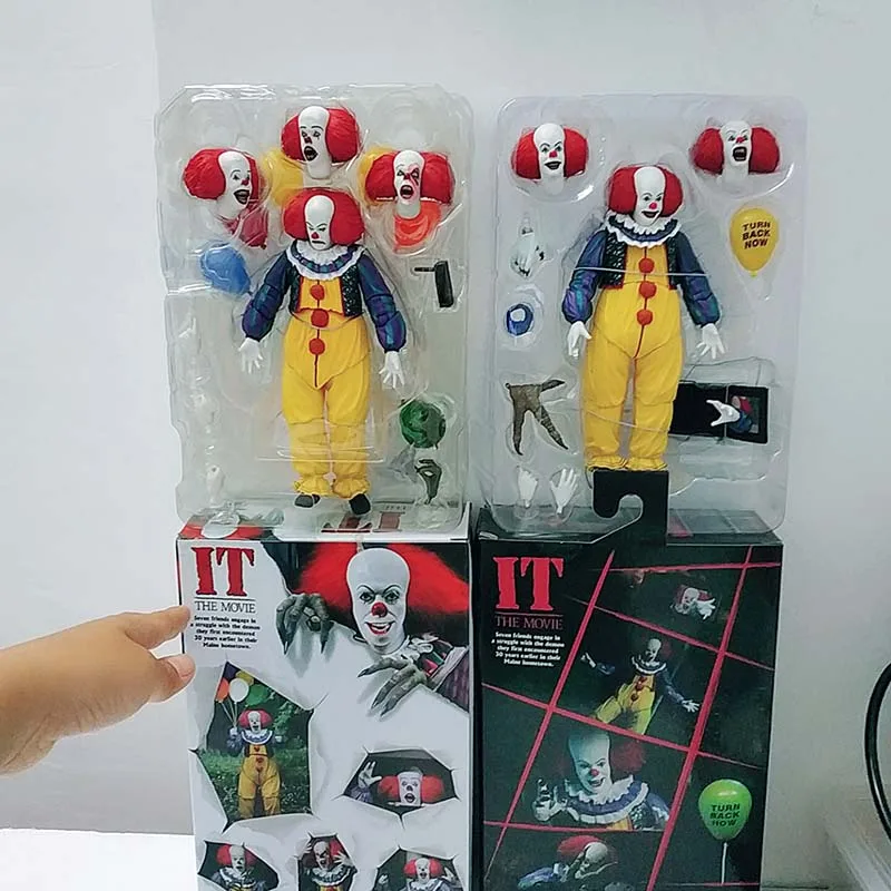 NECA 1990 фильм это Pennywise Джокер клоун старое издание фигурка модель игрушки куклы для подарка