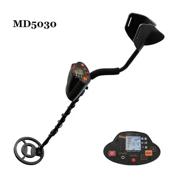 

Professional Metal Detector Underground Gold Silver Stud Finder Treasure Hunter Detecting Pinpointer MD5030 With LCD Display