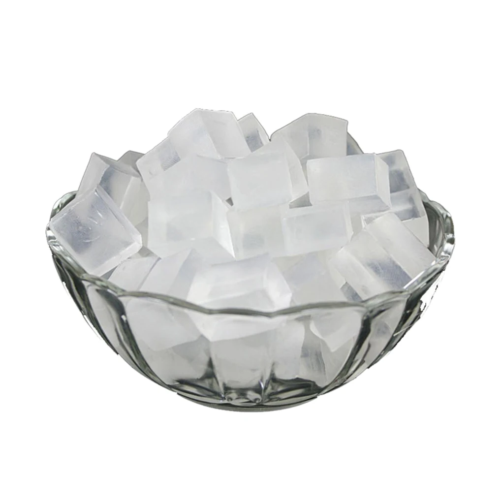 100% Organic Clear Transparent Glycerin Soap Base Melt and Pour All Natural Bar For Handmade Soaps | Size: 0.55 Lb / 250g