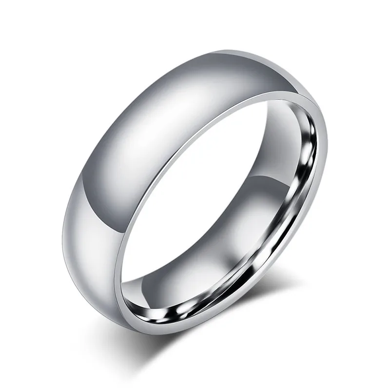 2025 Fashion Style Double stainless steel ring, silver, 2mm_voghion.com