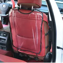 1 шт автомобильное сиденье задняя защитная крышка для ребенка чистые сиденья чехлы для ребенка Прозрачный Анти-игровой коврик