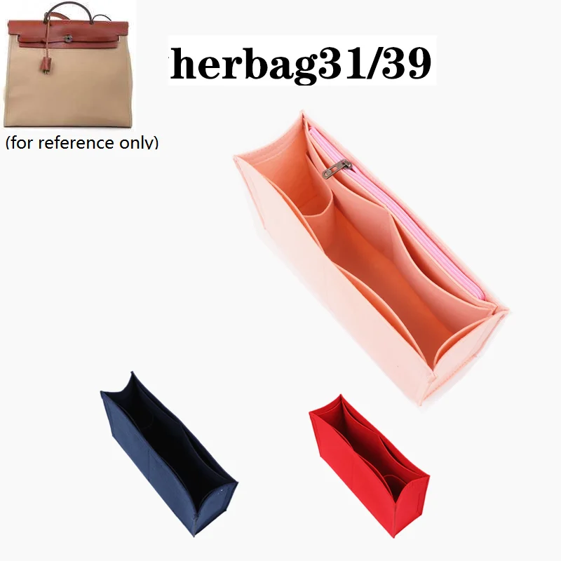 For Herbag 31/39 Handbag Makeup Bag 