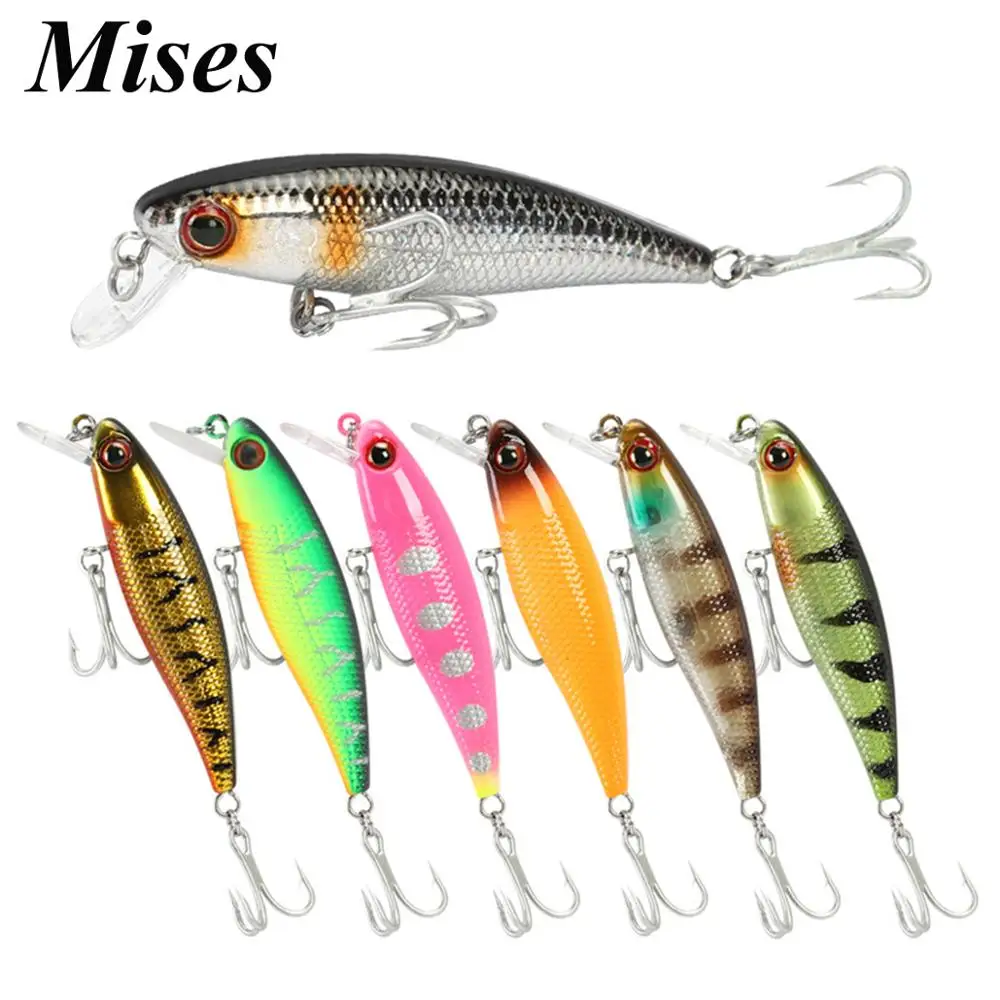 Приманка Mises Bionic Minnow 6 см 4 г восемь цветов искусственная приманка пластиковая