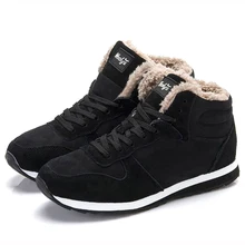 LAKESHI женские ботильоны новые женские Ботинки Зимняя обувь женская теплая зимняя обувь из флока на меху женская обувь модные зимние ботинки на шнуровке 43