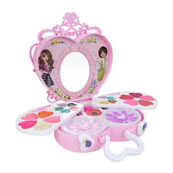 

Rowsfire Children Makeup Pretend Play Water-Soluble Cosmetic Box Toy - Glamour Handbag