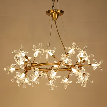 

Postmodern light luxury minimalist designer clothing store model room 2019 new living room bedroom dining room chandelier