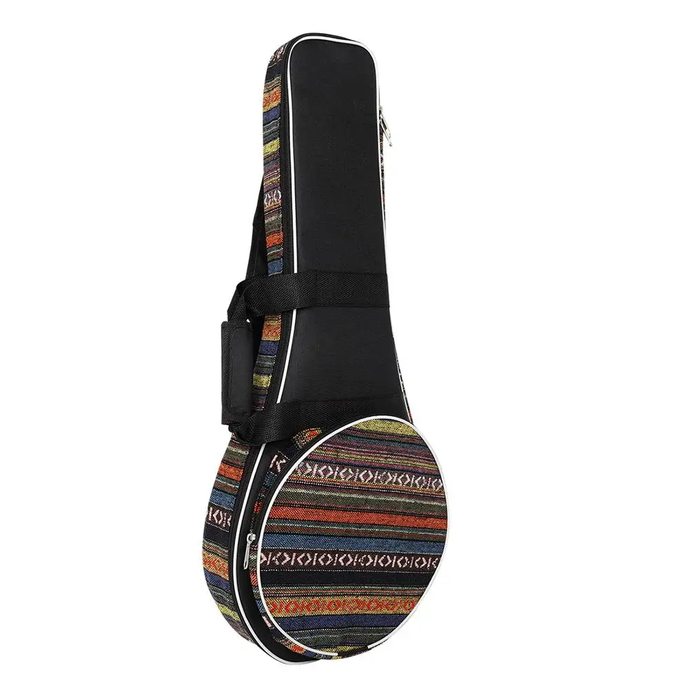 Сумка для мандолины народная-изготовленная на заказ мандолина Tote утолщенная хлопковая портативная двойная сумка для мандолины аксессуары для музыкальных инструментов