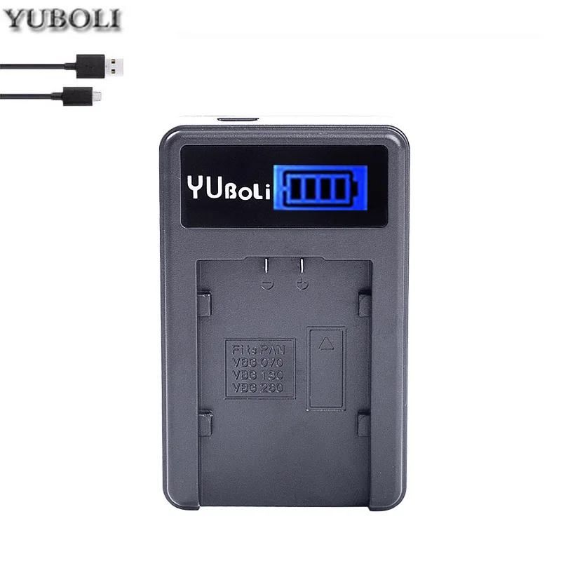 charger only VW-VBG260 VW VBG260 VWVBG260 Батарея для цифрового фотоаппарата Panasonic AG-AC7 AG-AF100 HDC-HS250 HS300 HS700 SD600 SD700 SDT750 TM300 - Цвет: charger only