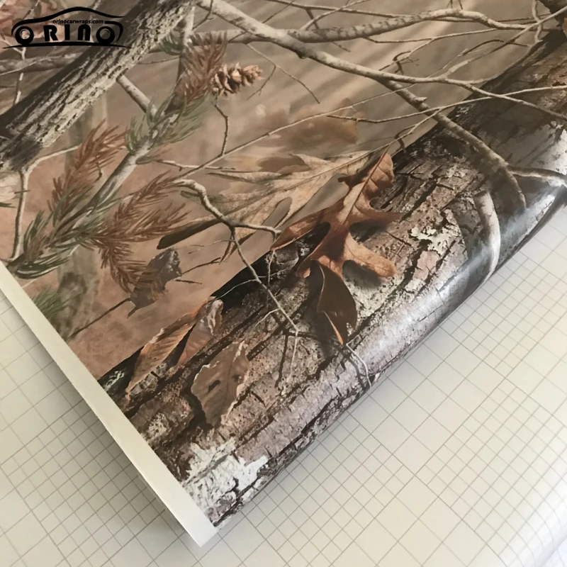 50 см X 152 см тени травы Realtree виниловая пленка камуфляжная автомобильная пленка с воздушными пузырьками для стайлинга автомобиля клейкая наклейка для автомобиля Наклейка