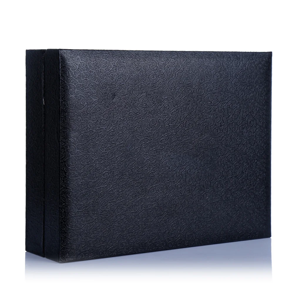 

3pcs Accessories Box PU Gift Set Husband Wallet Watch Belt Men Birthday Valentine's Day Fashion Colleague Boyfriend Black Father