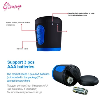 Electric Penis Pump Male Masturbator Penile Vacuum Pump Sex Toys for Men Penise Enlargement Extender Massager Ring for Adults 3